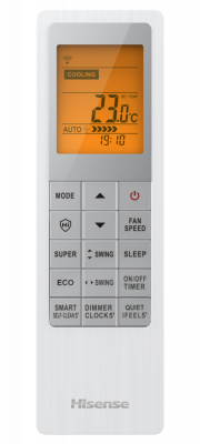Hisense Инверторные сплит-системы серии VIBE DC Inverter AS-24UW4RBTHB00 