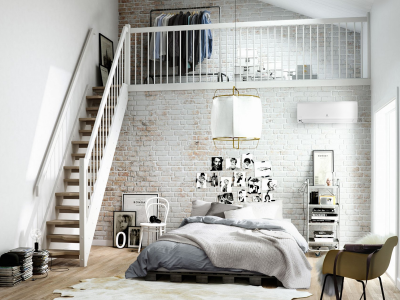 Настенный кондиционер Electrolux EACS/I-18HP/N8_23Y_in + EACS/I-18HP/N8_23Y_out, белый 