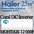 Кондиционер Haier Coral AS25HPL2HRA/1U25HPL1FRA с установкой